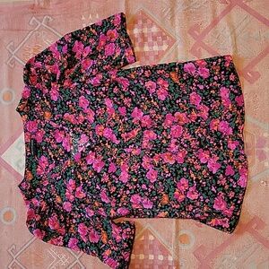 Saks Off 5th Avenue Floral Top
